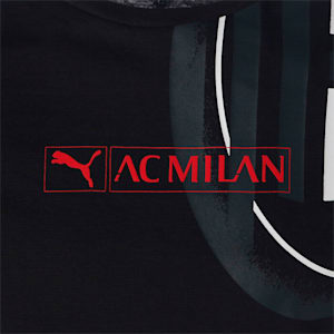 メンズ ACミラン ACM フットボールレガシー 半袖 Tシャツ, PUMA Black-Tango Red