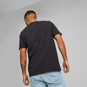 メンズ ACミラン ACM フットボールレガシー 半袖 Tシャツ, PUMA Black-Tango Red