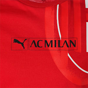 メンズ ACミラン ACM フットボールレガシー 半袖 Tシャツ, Tango Red -PUMA Black