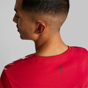 メンズ ACミラン ACM フットボールレガシー 半袖 Tシャツ, Tango Red -PUMA Black, extralarge-JPN