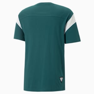 A.C Milan Ftbl Archive Men's Relaxed Fit T-Shirt, Varsity Green-Flat Dark Gray, extralarge-IND