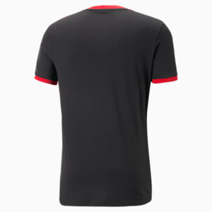 A.C. Milan FtblHeritage T7 Men's T-Shirt, PUMA Black-Tango Red, extralarge-IND