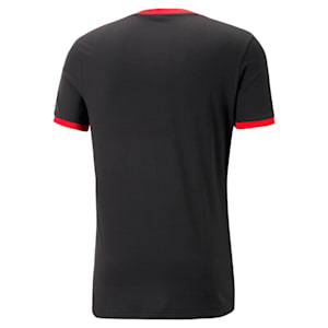 メンズ ACミラン ACM フットボールヘリテージ 半袖 Tシャツ, PUMA Black-Tango Red