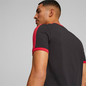 A.C. Milan ftblHeritage T7 Men's Tee, PUMA Black-Tango Red