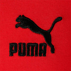 メンズ ACミラン ACM フットボールヘリテージ 半袖 Tシャツ, Tango Red -PUMA Black