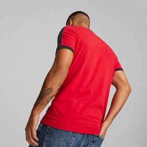 A.C. Milan ftblHeritage T7 Tee Men, Tango Red -PUMA Black