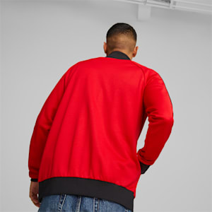 A.C. Milan FtblHeritage T7 Track Men's Jacket, Tango Red -PUMA Black, extralarge-IND