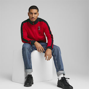 Chaqueta deportiva A.C. Milan FtblHeritage T7 para hombre, Tango Red -PUMA Black