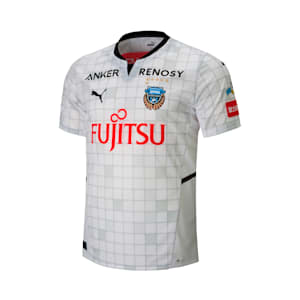 メンズ フロンターレ 2022 半袖 2ND ゲームシャツ, Puma White-AOP