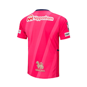 メンズ セレッソ 2022 半袖 1ST ゲームシャツ, Raspberry-AOP(CR Pink)