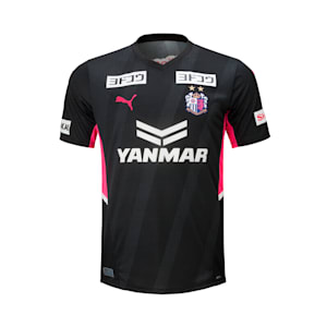 メンズ セレッソ 2022 半袖 GK ゴールキーパー ゲームシャツ, Puma Black-AOP