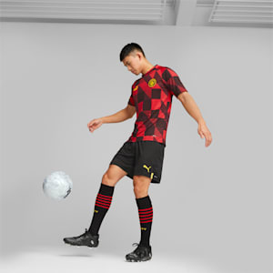 Manchester City F.C. Prematch Jersey Men, Tango Red -PUMA Black