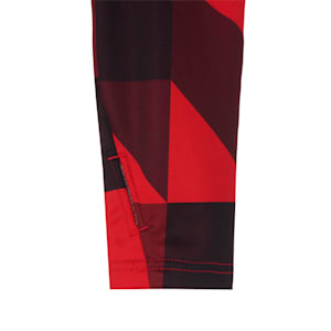 メンズ マンチェスター シティー MCFC プレマッチ 長袖 シャツ, Tango Red -PUMA Black