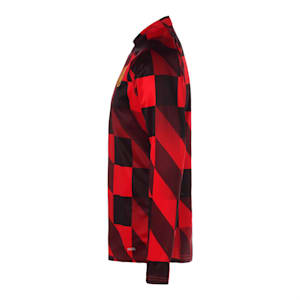 メンズ マンチェスター シティー MCFC プレマッチ 長袖 シャツ, Tango Red -PUMA Black