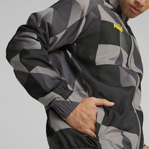 Manchester City F.C. Prematch Jacket Men, Cast Iron-PUMA Black