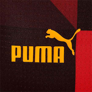 キッズ マンチェスター シティー MCFC プレマッチ 半袖 シャツ 116-152cm, Tango Red -PUMA Black