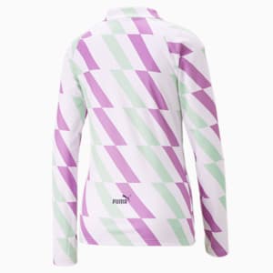 Manchester City Prematch Sweatshirt Women, PUMA White-Mist Green-Mauve Pop