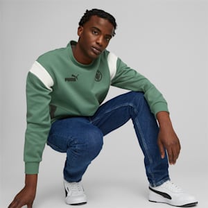 Manchester City FtblArchive Sweatshirt Men, Deep Forest-Flat Dark Gray