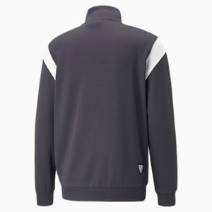 メンズ マンチェスター シティー MCFC フットボールアーカイブ トラックジャケット, Flat Dark Gray-Deep Forest
