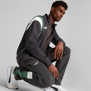 Manchester City FtblArchive Track Jacket Men, Flat Dark Gray-Deep Forest