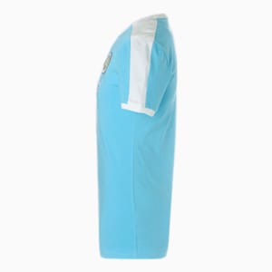 メンズ マンチェスター シティー MCFC フットボールヘリテージ 半袖 Tシャツ, Team Light Blue-PUMA White
