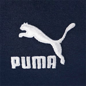 メンズ マンチェスター シティー MCFC フットボールヘリテージ 半袖 Tシャツ, PUMA Navy-Team Light Blue