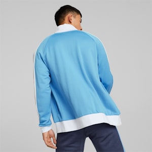 Chamarra deportiva ftblHeritage T7 del Manchester City F.C. para hombre, Team Light Blue-PUMA White