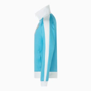 メンズ マンチェスター シティー MCFC フットボールヘリテージ T7 トラックジャケット, Team Light Blue-PUMA White