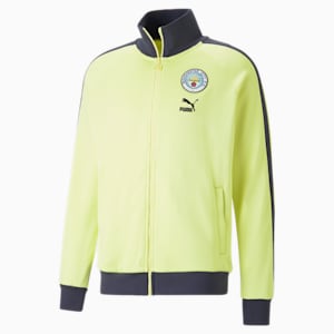 Manchester City F.C. ftblHeritage T7 Track Jacket Men, Fresh Yellow-Parisian Night
