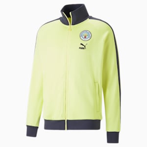 Manchester City F.C. ftblHeritage T7 Men's Track Jacket, Fresh Yellow-Parisian Night