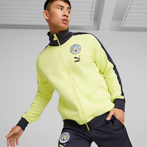 Manchester City F.C. ftblHeritage T7 Track Jacket Men, Fresh Yellow-Parisian Night