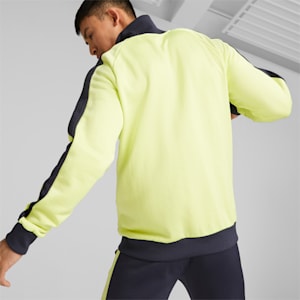 Manchester City F.C. ftblHeritage T7 Men's Track Jacket, Fresh Yellow-Parisian Night