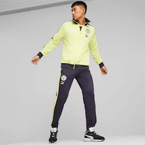 Manchester City F.C. ftblHeritage T7 Men's Track Jacket, Fresh Yellow-Parisian Night