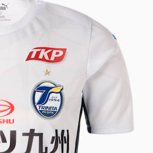 メンズ トリニータ 2022 半袖 2ND ゲームシャツ, Puma White-AOP