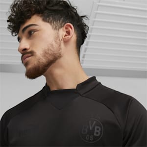 メンズ ドルトムント BVB プレマッチ スウェットシャツ, PUMA Black