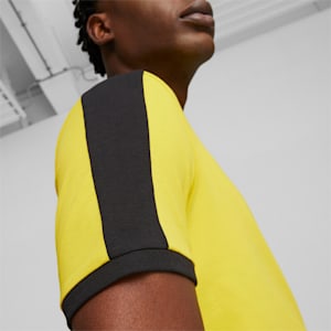 メンズ ドルトムント BVB フットボールヘリテージ 半袖 Tシャツ, Cyber Yellow