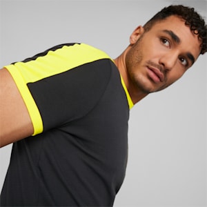 メンズ ドルトムント BVB フットボールヘリテージ 半袖 Tシャツ, PUMA Black