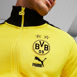 メンズ ドルトムント BVB フットボールヘリテージ T7 トラックジャケット, Cyber Yellow