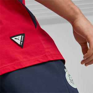 C.D. Guadalajara ftblArchive Tee Men, Tango Red -PUMA Navy