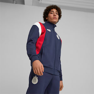 C.D. Guadalajara ftblArchive Track Jacket Men, PUMA Navy-Tango Red