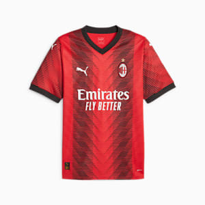 AC Milan 23/24 Men's Home Jersey, For All Time Red-PUMA Black, extralarge-IND