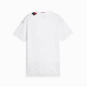 Camiseta de visitante AC Milan 23/24 para mujer, PUMA White-Feather Gray, extragrande