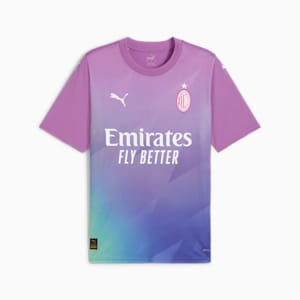 Camiseta AC Milan tercera equipación 23/24 para hombre, Ravish-Royal Sapphire, extralarge