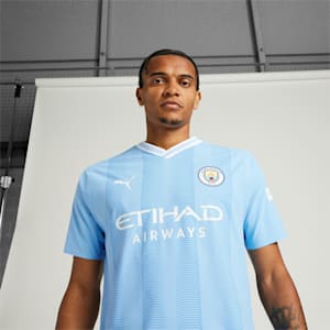 Manchester City 23/24 Home Authentic Jersey, Team Light Blue-PUMA White, extralarge-GBR