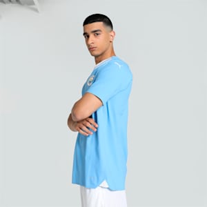 Manchester City 23/24 Home Authentic Men's Football Jersey, Team Light Blue-PUMA White, extralarge-IND