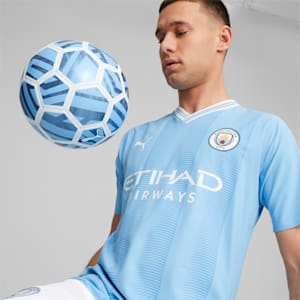 Maillot Authentic Home 23/24 Manchester City, Team Light Blue-PUMA White, extralarge