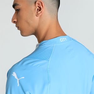 Manchester City 23/24 Home Authentic Men's Football Jersey, Team Light Blue-PUMA White, extralarge-IND