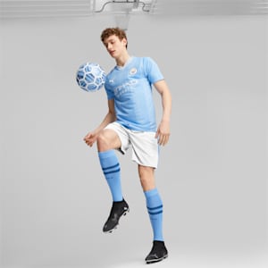 Manchester City 23/24 Men's Replica Home Jersey, Team Light Blue-PUMA White, extralarge-IND