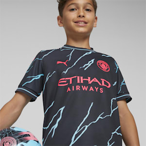 Manchester City 23/24 Youth Third Jersey, Dark Navy-Hero Blue, extralarge-IND