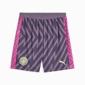 Manchester City Goalkeeper Shorts, Purple Charcoal-Ravish